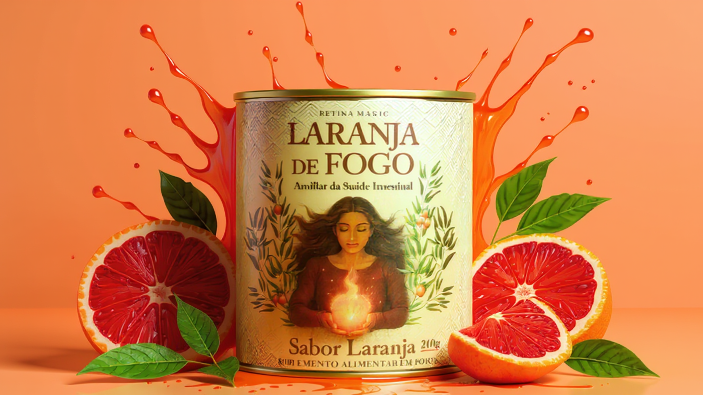1 pote Laranja de Fogo